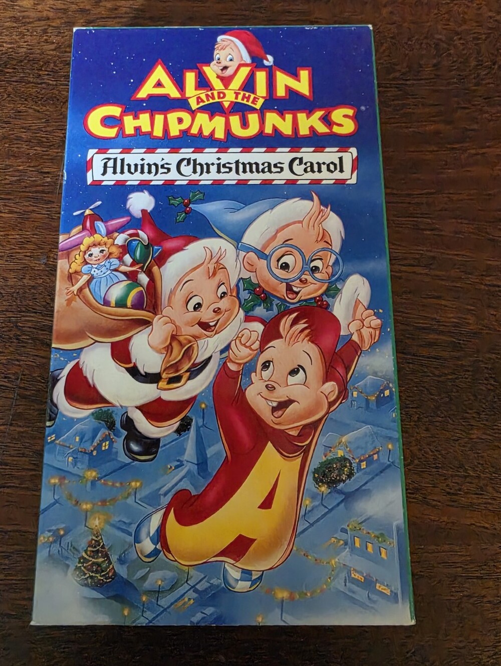 Alvin and the Chipmunks - Alvins Christmas Carol (VHS, 1994)